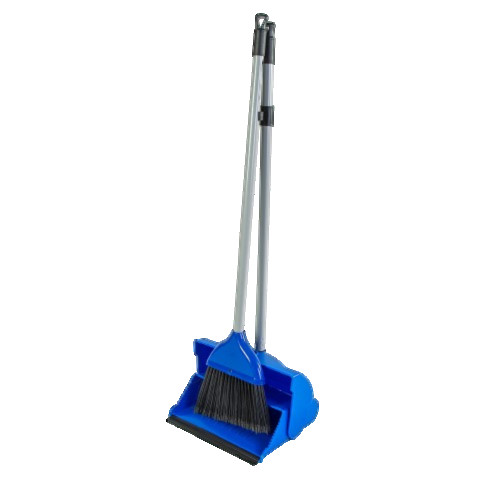 Long Handled Dustpan and Brush - Various Colours