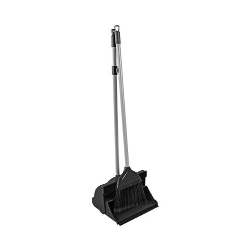 Robert Scott Lobby Dustpan & Brush Contract - Black - Pack of 1