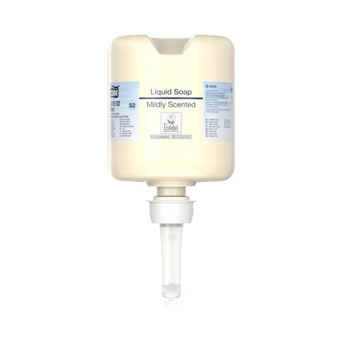 Mildly scented liquid soap 