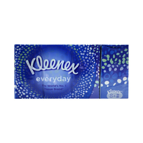 Kleenex Everyday Pocket Tissues - Pack of 8