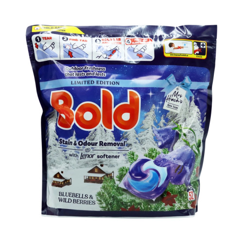 Bold All In 1 Pods Bluebells & Wild Cherries - 58 Wash