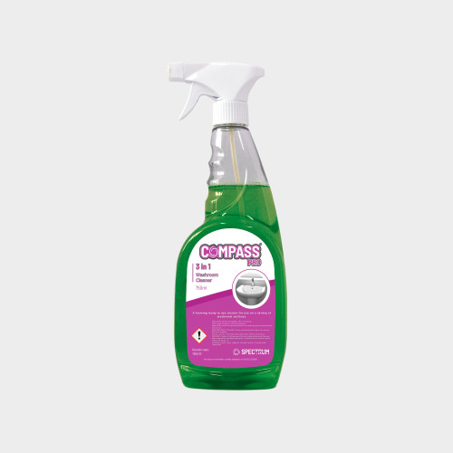 750ml 3 in 1 washroom cleaner.