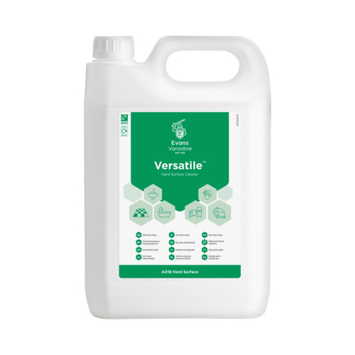 Hard Surface Cleaner - Versatile - 5L - Case of 2