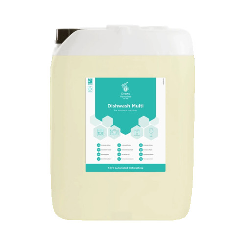 Evans Multi Dishwash - Automatic Dishwasher Detergent - 20L - Unit