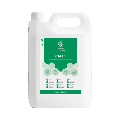 5L Clear Glass Cleaner