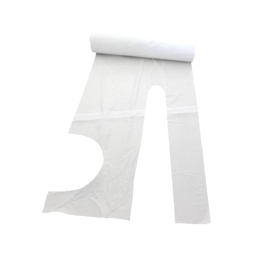 Disposable White Aprons on a Roll - 200 Aprons