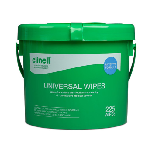 Bucket of Universal Wipes