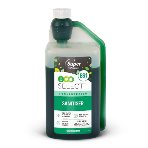 Mirius ES1 Eco Select Concentrated Sanitiser 4 x 1L