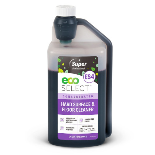 Mirius ES4 Eco SElect Concentrated Hard Surface Cleaner - 4 x 1L
