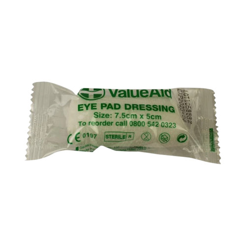 FL 0133 First Aid - Standard Eye Dressings - Pack of 6