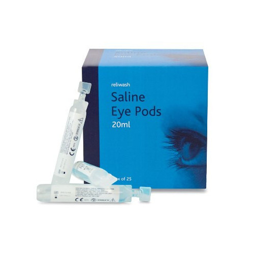 First Aid Station Eyewash Pods 