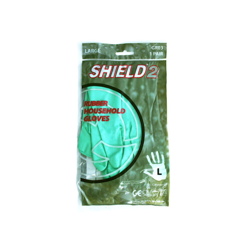 Gloves - Standard Rubber - 12 pack - Multiple Sizes and Colours Available