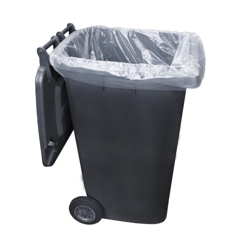 Clear Wheelie Bin Liners
