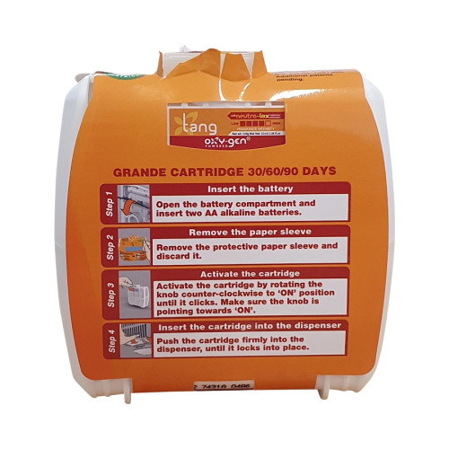 Oxygen-Pro Grande Air Freshener Refill Cartridge - Multiple Fragrances