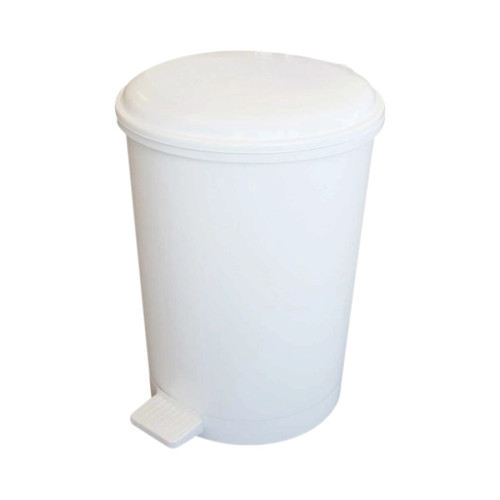 Bin - Pedal - 20L - White - Individual