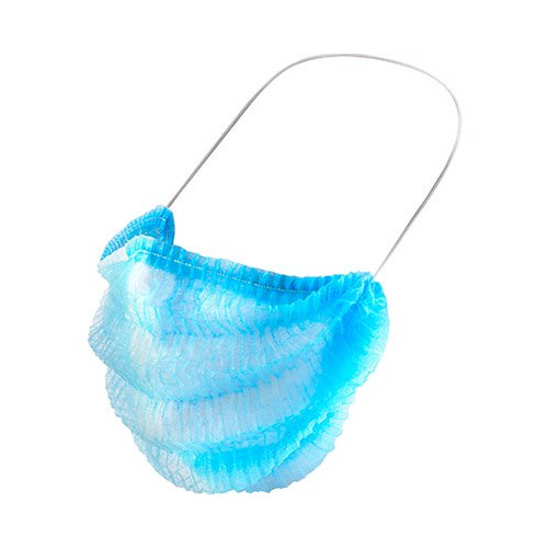 Mask Beard Blue - Pack of 100