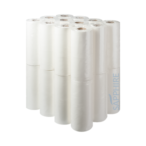 Sapphire 50cm 2 Ply White Hygiene Rolls 