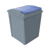 Eco Waste Recycling Bin Blue 50L