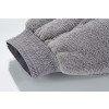 Grey Microfibre Easticated Mitt 