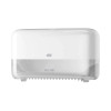 Tork Twin Coreless Mid-Size Toilet Roll Dispenser 