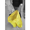 Yellow bin liner