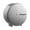 JDS Brushed Stainless Steel Mini Jumbo Toilet Roll Dispenser