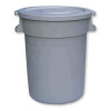 Bin - Waste - 80L - Grey - Individial