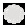 Poppies White Paper Doilies 11.5cm - 2000