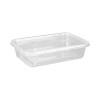 Plastic Microwavable Container with Lid 750ml - 250 Containers